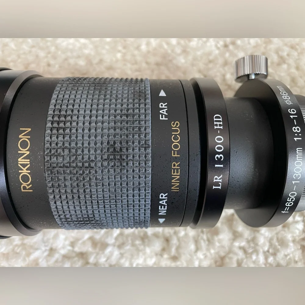 ROKINON LR 1300 -HD DIGITAL LENS WITH CARRYING CASE